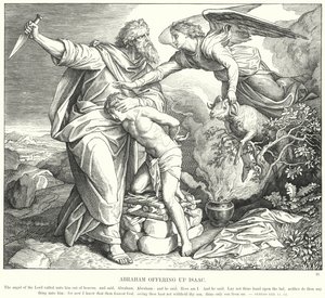 Abraham offrant Isaac - Julius (after) Schnorr von Carolsfeld