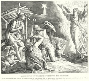 Annonciation de la naissance du Christ aux bergers
