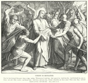 Le Christ est trahi - Julius (after) Schnorr von Carolsfeld