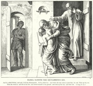 Élisée ressuscite le fils de la Sunamite