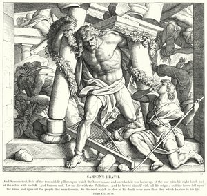 La Mort de Samson - Julius (after) Schnorr von Carolsfeld
