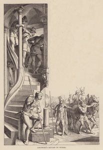Le Retour de Siegfried à Worms - Julius (after) Schnorr von Carolsfeld