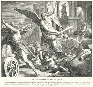 La défaite de Sennachérib - Julius (after) Schnorr von Carolsfeld