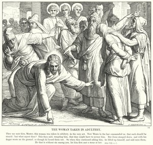 La Femme prise en flagrant délit d