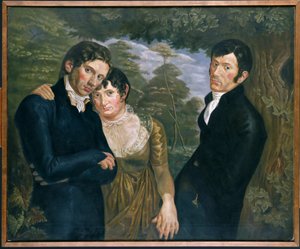 Copie de Nous Trois par Philipp Otto Runge