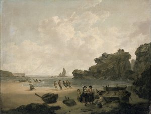 Le Rocher Empilé - Julius Caesar Ibbetson