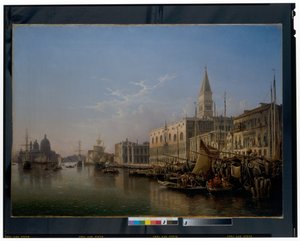 Venise : La Riva Degli Schiavoni, vue vers l