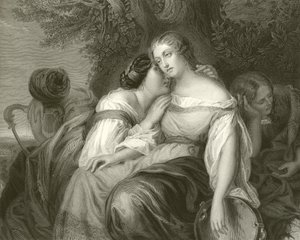 La fille de Jephté - Julius Friedrich Anton Schrader