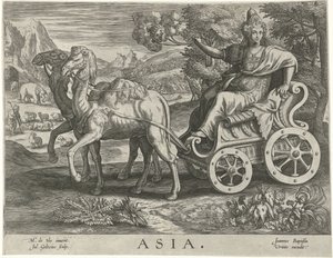 Asie (Les quatre continents) - Julius Goltzius