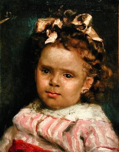 Petite fille métisse - Julius Leblanc Stewart