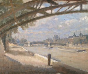 Sous le Pont des Arts, Paris. Midi
