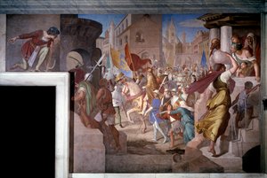 Charlemagne et son armée à Paris
