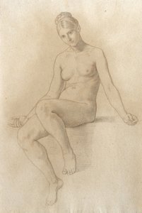 Female Nude - Julius Schnorr von Carolsfeld