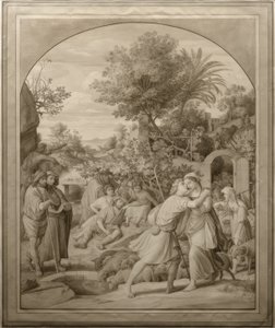 Jacob et Rachel au puits - Julius Schnorr von Carolsfeld