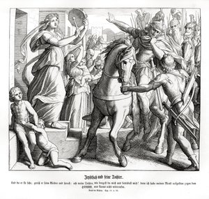 Jephthé et sa fille - Julius Schnorr von Carolsfeld
