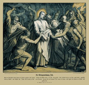 Trahison de Jésus, Évangile de Matthieu - Julius Schnorr von Carolsfeld