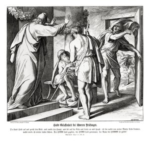 Les épreuves de Job, Job - Julius Schnorr von Carolsfeld