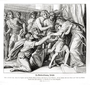 Joseph est reconnu par ses frères, Genèse - Julius Schnorr von Carolsfeld