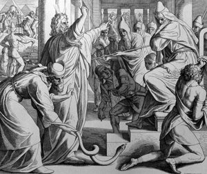 Moïse et Aaron - Julius Schnorr von Carolsfeld