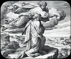 Moïse voit la terre d