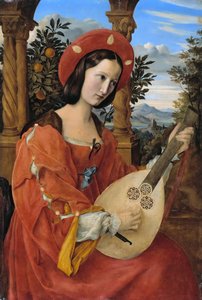 Portrait de Clara Bianca von Quandt, 1820 - Julius Schnorr von Carolsfeld