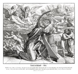 Psaumes - supplication - Julius Schnorr von Carolsfeld