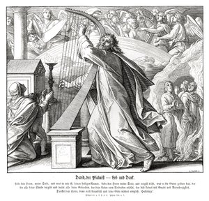 Psaumes - louange et remerciements - Julius Schnorr von Carolsfeld