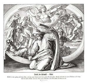 Psaumes - repentance - Julius Schnorr von Carolsfeld