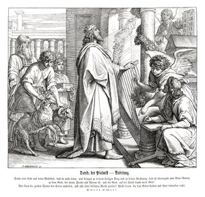 Psaumes - adoration - Julius Schnorr von Carolsfeld