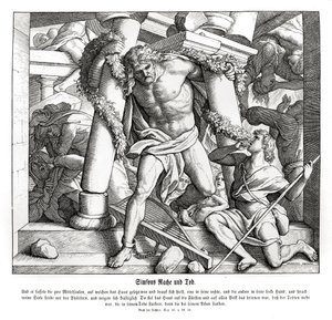 La vengeance et la mort de Samson, Juges - Julius Schnorr von Carolsfeld