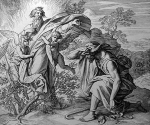 Le Buisson Ardent - Julius Schnorr von Carolsfeld