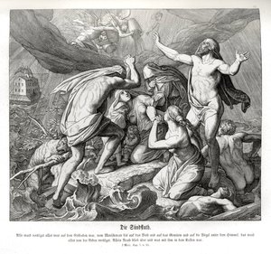 Le Déluge, Genèse - Julius Schnorr von Carolsfeld