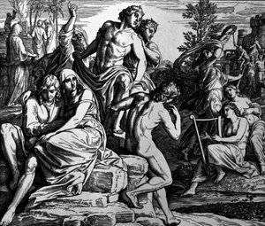 Les anges pécheurs - Julius Schnorr von Carolsfeld