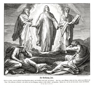 Transfiguration de Jésus - Julius Schnorr von Carolsfeld