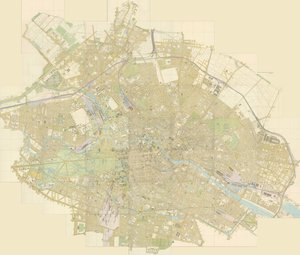 Plan général de Berlin en 44 feuilles - Julius Straube