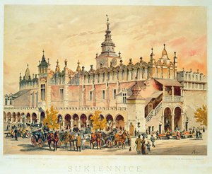 La Sukiennice, Cracovie, de 