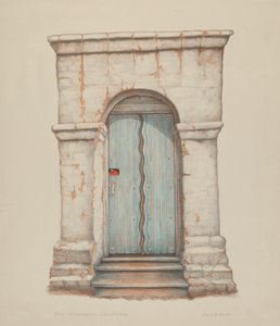 Porte à Mission San Juan - June Dale