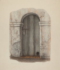 Porte de la mission San Juan - June Dale