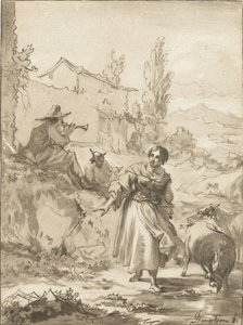 Berger avec chalumeau - Jurriaan Cootwijck