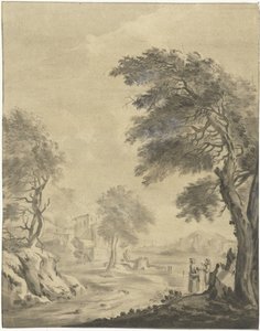 Paysage avec chemin - Jurriaan Cootwijck