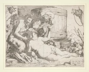 Bacchanale (Silenus ivre) - Jusepe de Ribera