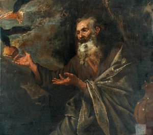 Élie nourri par les corbeaux - Jusepe de Ribera