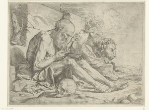 Saint Jérôme lisant - Jusepe de Ribera