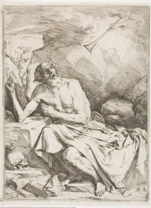 Saint Jérôme Entendant la Trompette du Jugement Dernier - Jusepe de Ribera