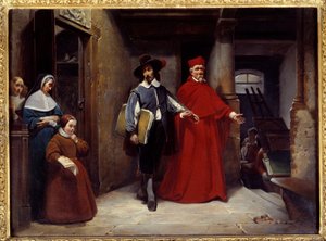 Le cardinal vient chercher le peintre José de Ribera à Naples