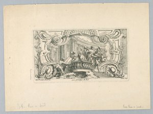 Ornement avec figures - Juste Aurèle Meissonnier