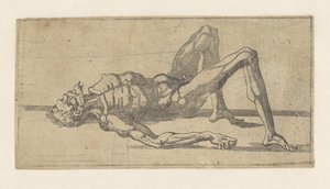Homme nu, allongé sur le dos - Juste de Juste (attributed to)