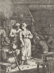 Scène de taverne