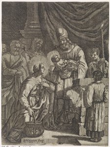 Présentation du Christ au temple - Justus van den Nijpoort