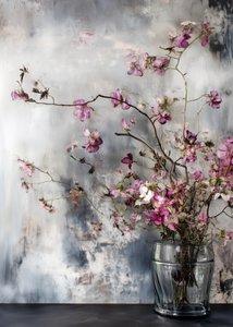 Fleurs roses délicates - Justyna Jaszke